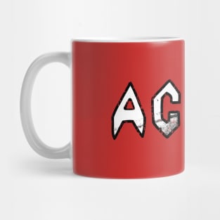 Butt-Head AC/DC Distressed - White Mug